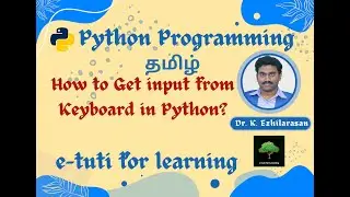 How to get input from keyboard in Python?