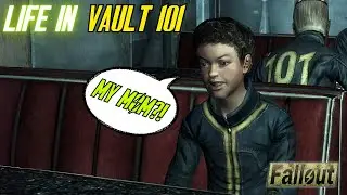 The Story of How The Lone Wanderer Leaves Vault 101 - Fallout 3