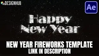 New Year After Effects Tutorial | New Year Template 2021 | After Effects Tutorial in Hindi
