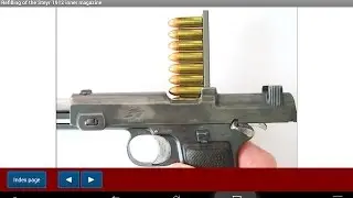Steyr pistol model 1912 explained - Android APP - HLebooks.com