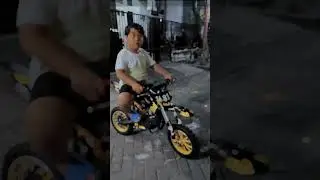 motor trail anak.. 