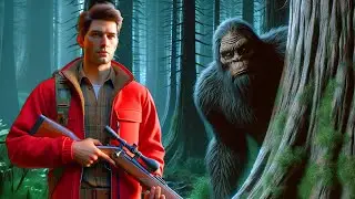 OB & I Hunted the SCARY BIGFOOT on this NEW MAP!