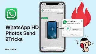 WhatsApp पर हाई क्वालिटी डॉक्यूमेंट भेजने का सही तरीका - सिर्फ 2 स्टेप्स!