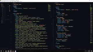 Bootstrap Navigation Bar and Code style tips and tricks with Sublime