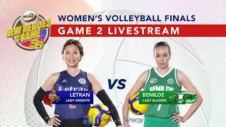 NCAA Season 99 | Letran vs Benilde (Women’s Volleyball Finals Game 2) | LIVESTREAM - Replay