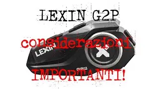 LEXIN G2P - IMPORTANT!!! - Motorcycle Intercom