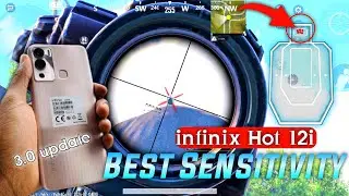 Infinix Hot 12i | Best sensitivity settings 3.0 update new sensitivity