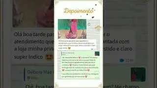 Quartou com mais um feedback maravilhoso, muito obrigada pelo carinho e confiança💖🙏#vestidofesta #fy