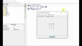 Logisim // 3-Building Circuit from TRUTH TABLE