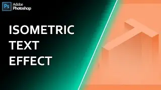 Isometric Text Effect In Photoshop CC 2021 | Photoshop Tutorial | Text Effect