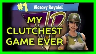 My Clutchest Game Ever - Fortnite: Battle Royale (PS4)