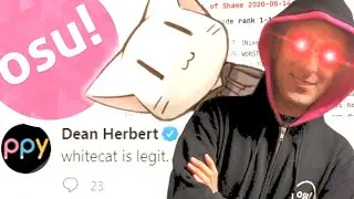 [osu!] WHITECAT LEGIT?! - peppy vs cheaters