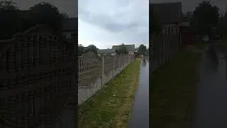 Какое счастье, прошёл дождик..
