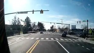 Firetruck dashcam responding to a fire, scary stuff