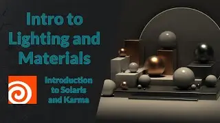 Intro to Lighting and Materials | Introduction to Solaris and Karma | Houdini 20