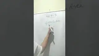 Class 7 area and perimeter  @ area of a triangle