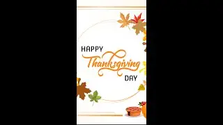 Thanksgiving Greeting Card Design in MS Word