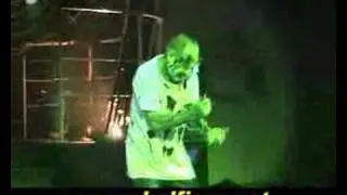 The bloody knife