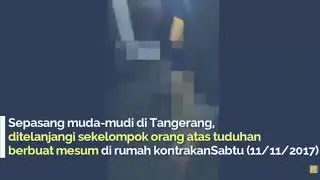 Fakta menarik warga yg hakimi pasangan mesum