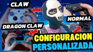CREA TU PROPIA CONFIGURACIÓN PERSONALIZADA BOTONES PARA CADA MANERA DE JUGAR! TUTORIAL ENTERO