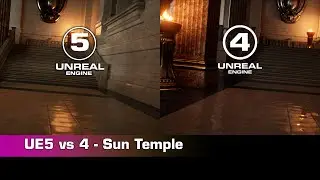 ue5 vs ue4 sun temple