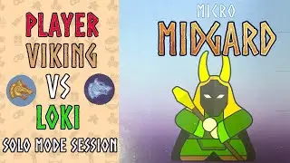 Solo Mode Player vs Loki session | Micro Midgard