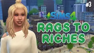 Trying to cause a fight between her boyfriends! 🤫💰| Sims 4 Rags To Riches | #3