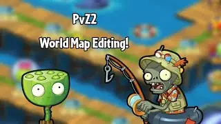 PvZ 2 - world map editing! Big Wave Beach