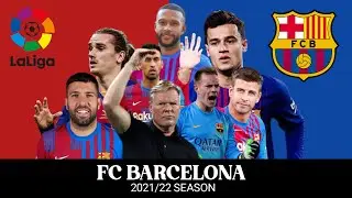 BARCELONA BEST XI 2021/22 | BEST SQUAD 2021/22 LaLiga SEASON | M DEPAY | PHILIPPE COUTINHO | STEGEN