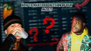 HOW TO MAKE PROGRESSION FOR PLUGG BEAT [Tony Shhnow x CashCache FL Studio tutorial 2021] | Hugee Boy