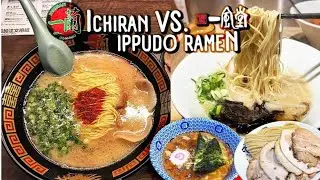 Ichiran vs. Ippudo Ramen! BEST Japanese Ramen Chain | 100 Foods to Eat Before You Die #63