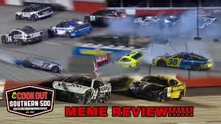 2024 NASCAR cup series Cook out southern 500 at Darlington meme review