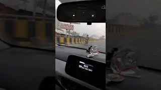 Driving in my Grand I 10 in my hometown