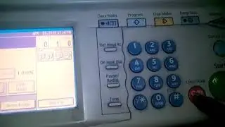 Richo 2045 4045. LD setting code 322
