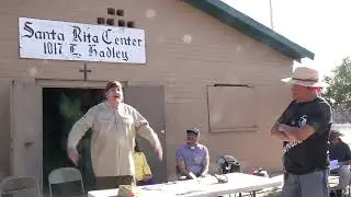 El 'Azteca' shares a verse from his song on Cesar Chavez's Birthday