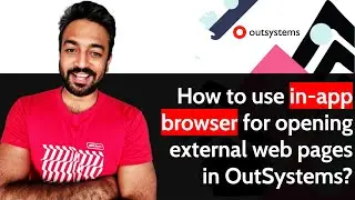 How to use in-app browser for opening external web pages in OutSystems?