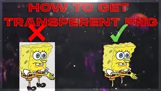 How to get transparent png