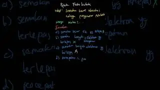Pada peristivra efek fotolistrik, semakin ... | Mudah dan Aktif | Kelas 12 | 7 | Fisika