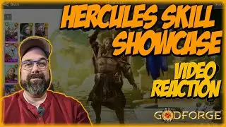HERCULES Skill Showcase IN GAME! | Video Reaction | GODFORGE