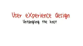 What is User eXperience Design