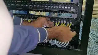 How to Manag 42U Rack | UtP Cat6 cable manag | information technology by tech show