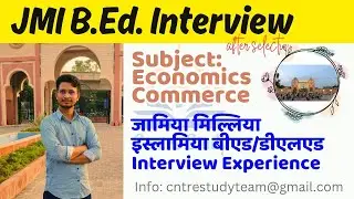 Interview with Jamia B.Ed Student | Jamia Millia Islamia University