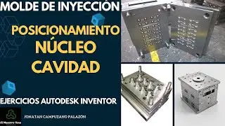 Ejercicios INVENTOR MOLDE INYECCION  Ejercicio 6