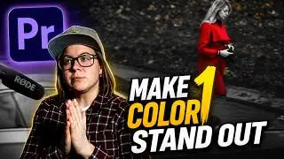 How to Quickly Make Everything Black And White Except For One Color in Premiere Pro?