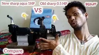 New sharp aqua 1HP | VS | Sharp 0.5 haap HP | full details video #waterpumping #waterpump