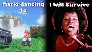 MARIO DANCING TO I WILL SURVIVE BY GLORIA GAYNOR