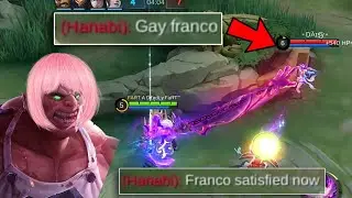 This is why they HATE my Franco 😂 | Intense Franco Rank Gameplay | Mobile Legends
