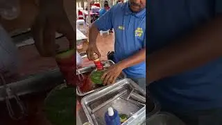 Street Food Watermelon Juice 🍉