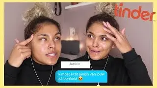 IK GING ALS MEZELF OP TINDER! | DIT IS TE GRAPPIG!