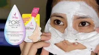 TRYING OUT PORE PURIFYING BALM FROM IWHITE KOREA | Maria Krista